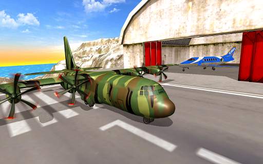 War Plane Flight Simulator Challenge 3D screenshot 6