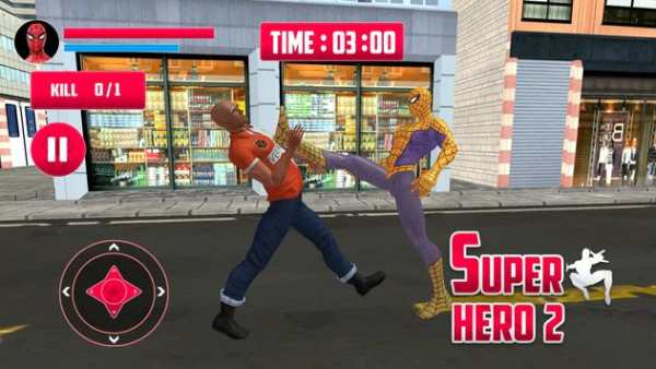Super Spider Hero Amazing Spider Super Hero Time 2 screenshot 2