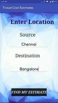 Travel Cost Estimater screenshot 4