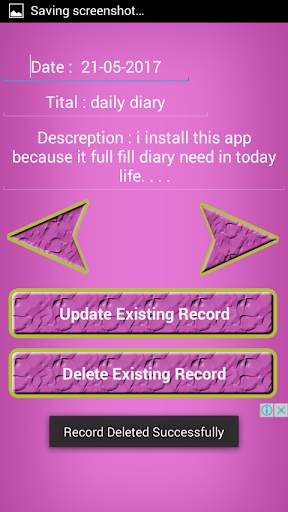 Daily Diary (life time) screenshot 7
