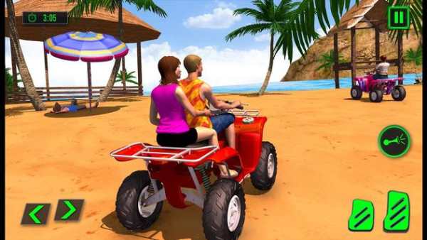 Offroad Beach ATV Quad Bike Simulator screenshot 3