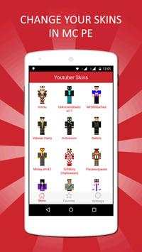 Youtuber Skins for MC PE screenshot 3