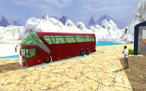 Winter Bus Simulator 2018 Snow Christmas Party screenshot 1