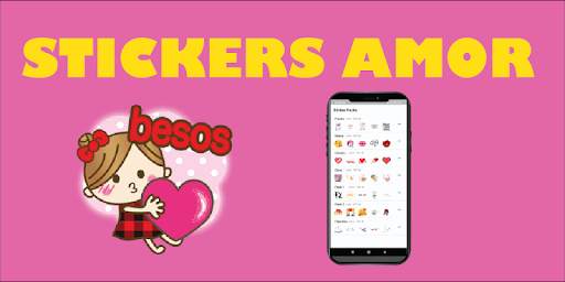 Stickers de Amor para WhatsApp - WAStickerApps screenshot 1