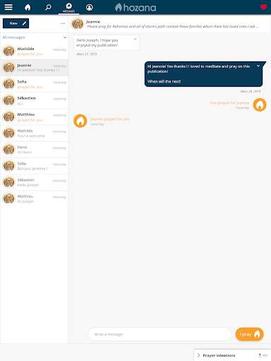 Hozana – Christian prayer screenshot 16
