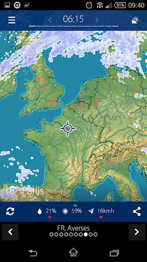 Meteox.fr - radar de pluie screenshot 1