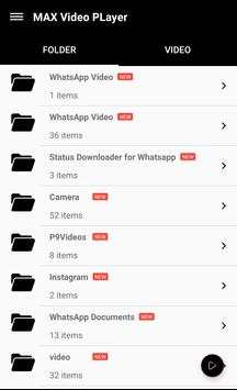 MAX Video Player screenshot 1