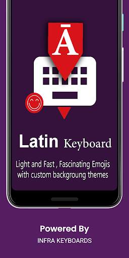 Latin English Keyboard : Infra screenshot 1