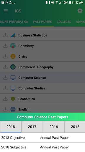 ICS-Inter in Computer Science screenshot 3