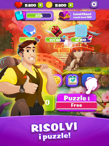 Link Pets: Metti gli animali in fila screenshot 6