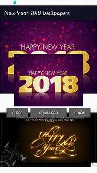 New Year 2018 Wallpapers स्क्रीनशॉट 8