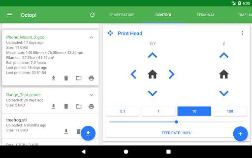 OctoRemote for OctoPrint screenshot 9