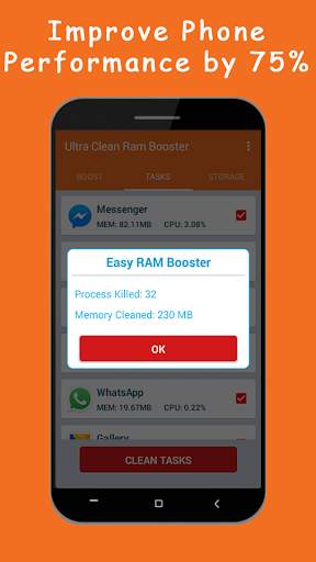 Ultra Clean Ram Booster screenshot 2