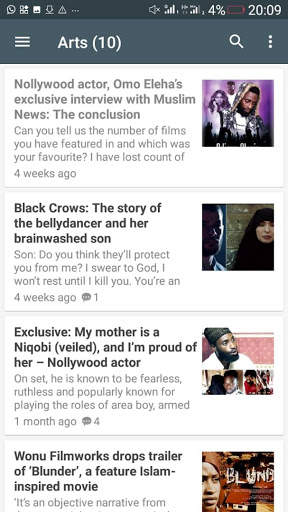Muslim News Mobile screenshot 1