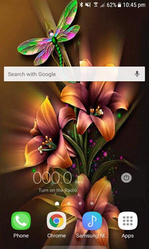 Animated Flowers Live Wallpaper screenshot 2