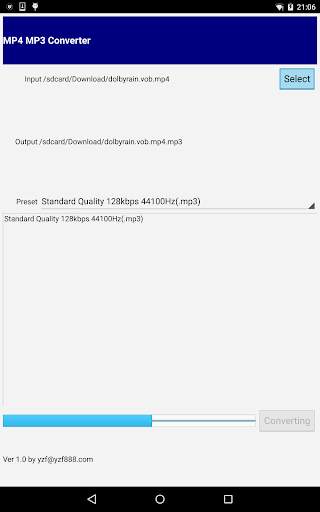 MP4 MP3 Converter screenshot 2