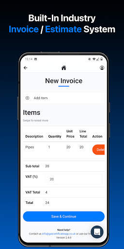 Gas Certificate App screenshot 3