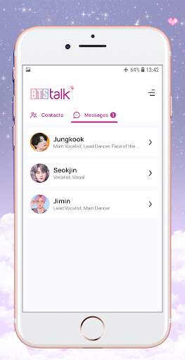 BTS Chat! Messenger (simulator) screenshot 2