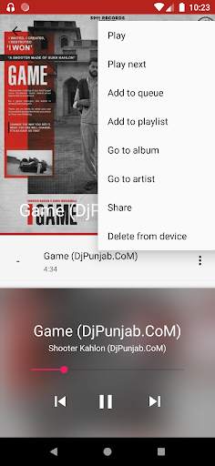 Music Player (Advance With 3D Effect) 7 تصوير الشاشة