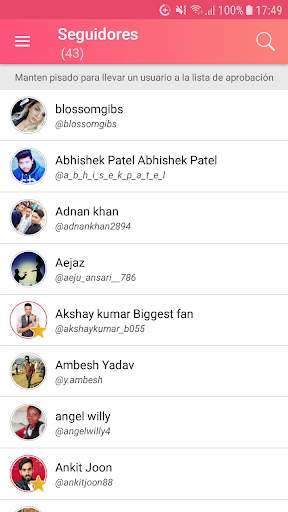 Seguidores - No seguidores screenshot 5