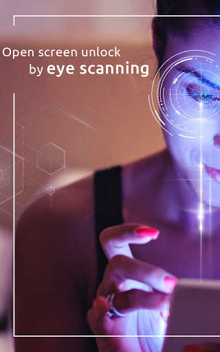 Eye Scanner Lock Prank App screenshot 1