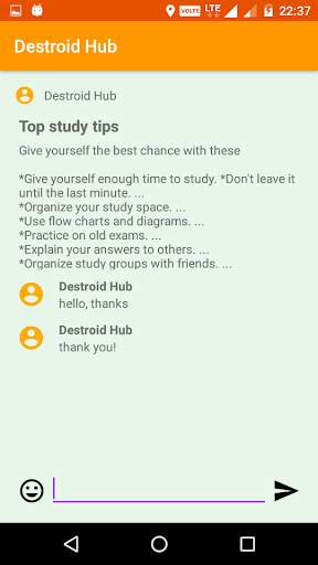 Destroid Hub Messenger screenshot 7