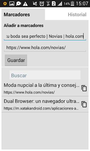 Navegador Doble screenshot 4