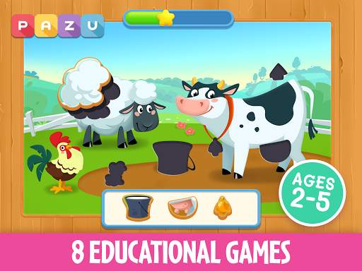 Pazu Juegos agrícolas para niños screenshot 8