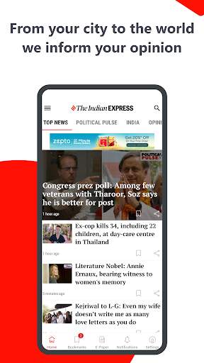 Indian Express News   Epaper screenshot 1