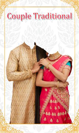 Couple Traditional Photo Suit स्क्रीनशॉट 2