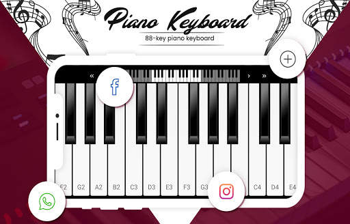 Full Piano Keyboard screenshot 6
