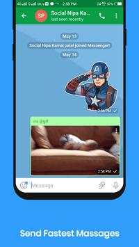 Messenger - High Quality Chat for Free screenshot 3