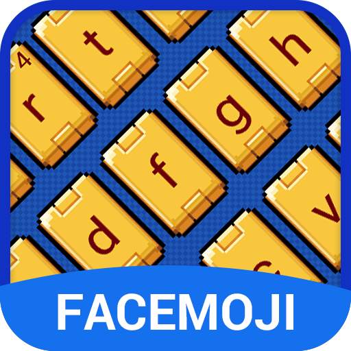 Pixel Emoji Keyboard Theme v1.0