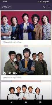 D'masiv mp3 offline screenshot 1