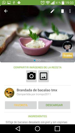 Recetario, recetas de cocina screenshot 5