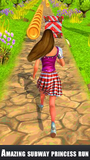 Princess Jungle Runner: Subway Run Rush Game 2020 screenshot 1