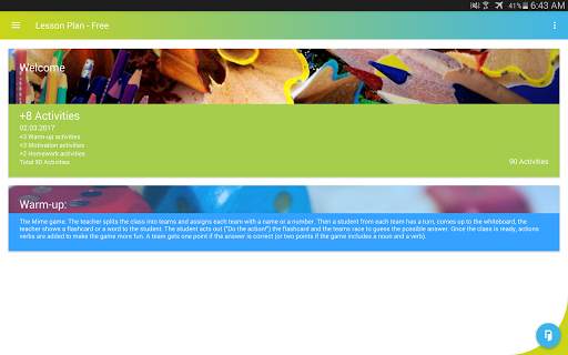 Lesson Plan - Free screenshot 9