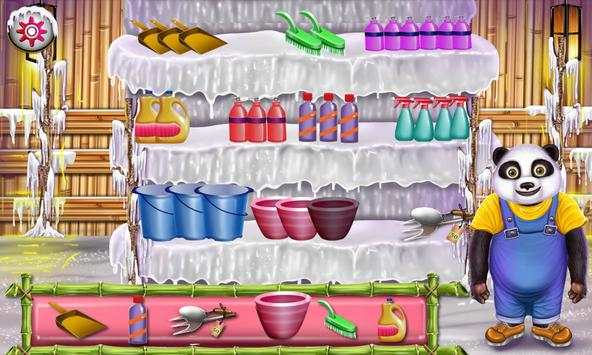 Supermarket Panda Family Shopping Game screenshot 4