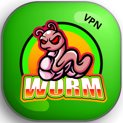 Worm VPN Free - Unlimited VPN Proxy, Wifi Security icon
