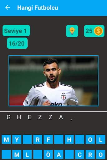 Bu Futbolcu Kim? - Türkiye Futbol Ligi (2021) screenshot 1