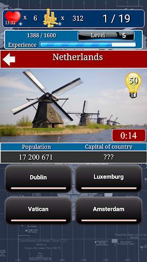 Geography: capitals, flags, countries screenshot 4