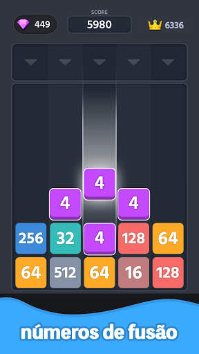 Merge Number - 2048 Number Game screenshot 1