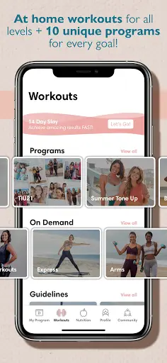 Tone It Up: Workout, Exercise & Fitness App screenshot 3