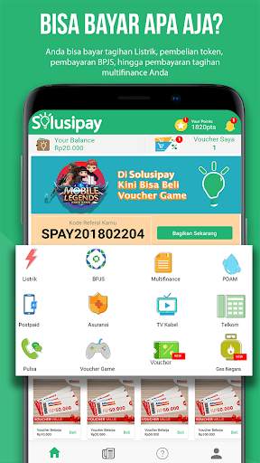 Solusipay - Online Payment Point Apps just for You screenshot 1