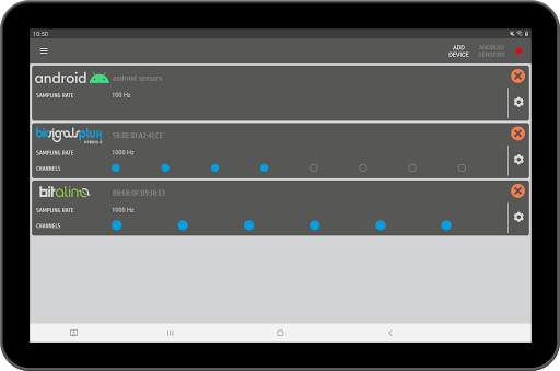 OpenSignals Mobile screenshot 13