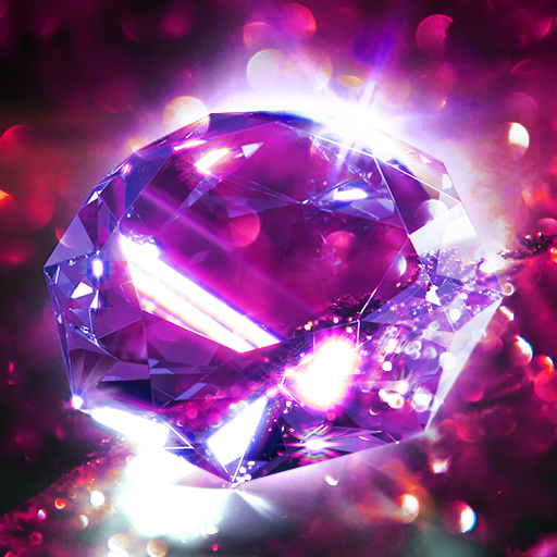 ikon Diamond Wallpaper for Girls and Keyboard