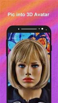 My Virtual 3D Girlfriend Free - 3D Face Simulator screenshot 5