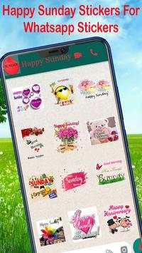 Happy Sunday stickers for whatsapp screenshot 1