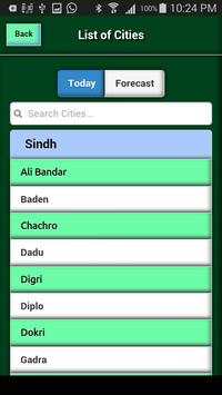 Pakistan Weather Report screenshot 3