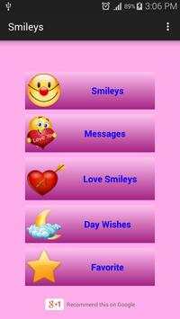 Love Smileys for Social Apps screenshot 1